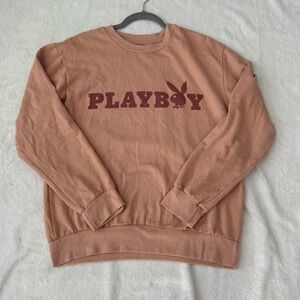 Playboy Sweater | Women’s Medium Fall Long sleeve crew neck sweaters